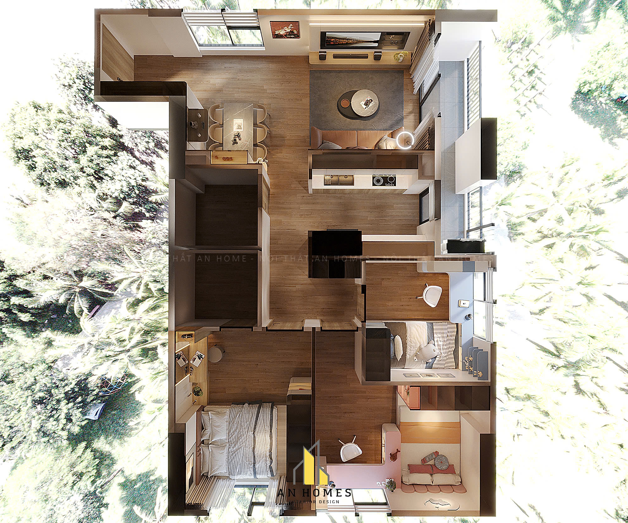 The Charm An Hưng 3PN 91m²