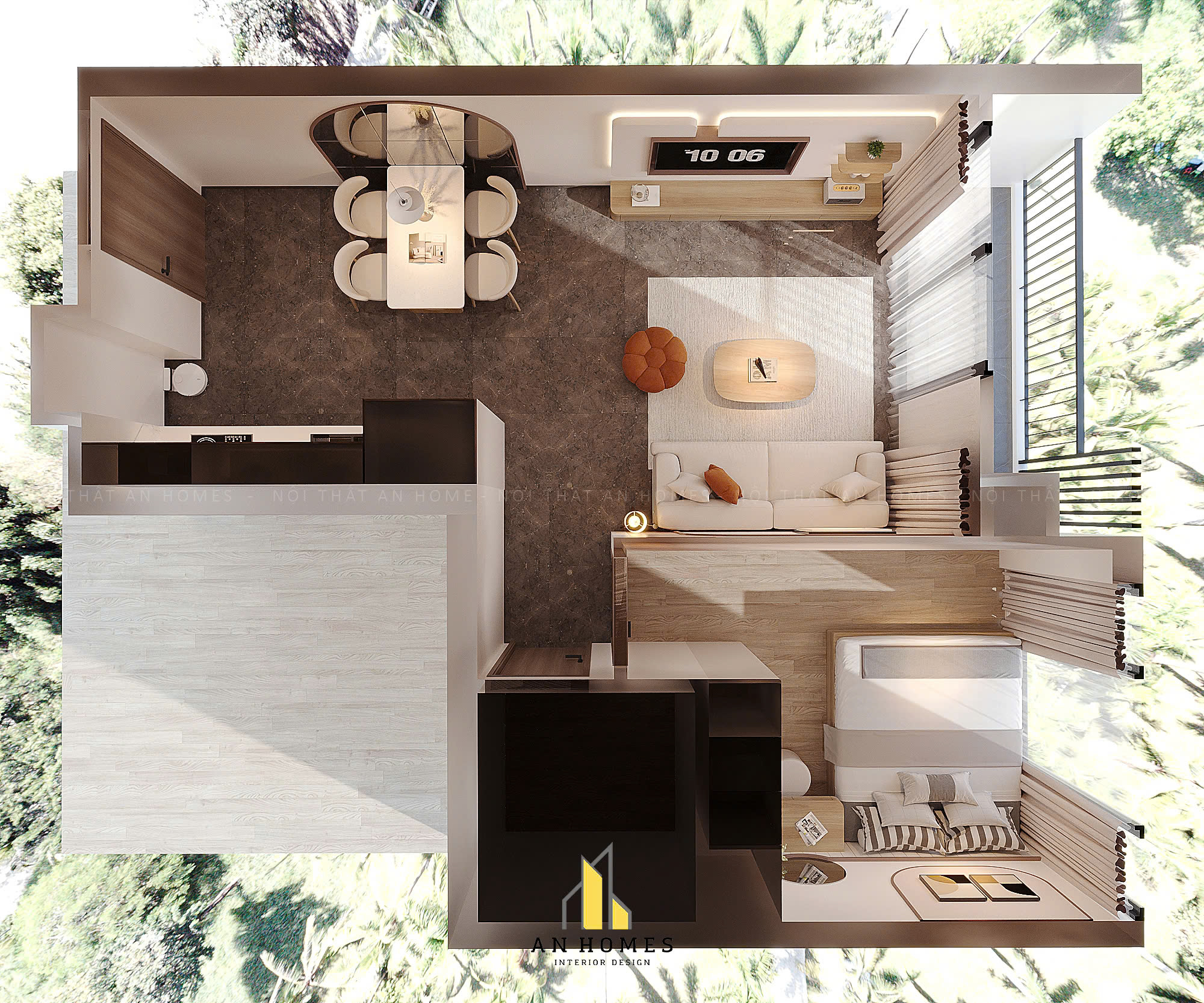Kepler Mỗ Lao 1PN 45m²
