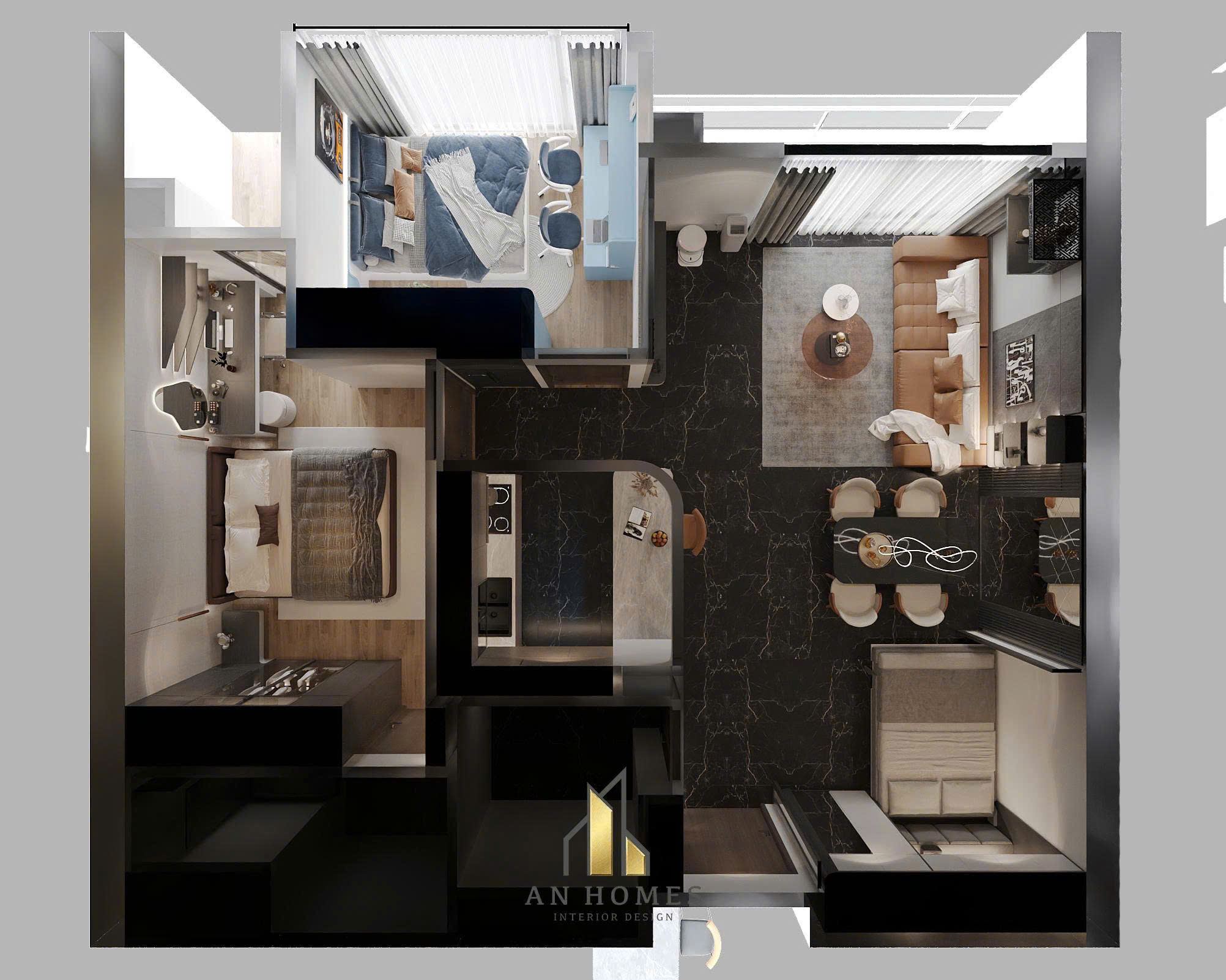 Kepler Mỗ Lao 2PN 81m²